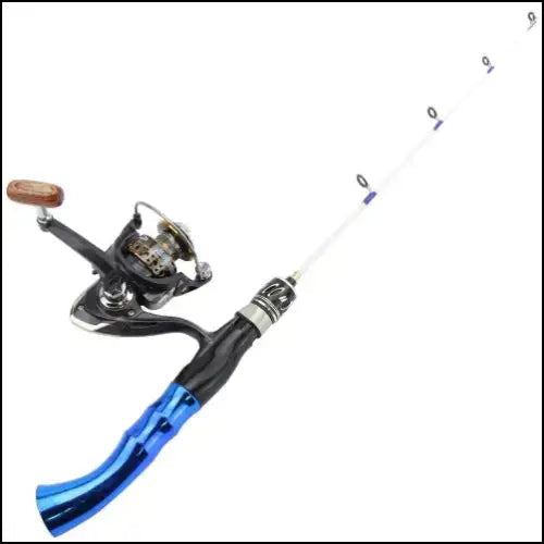 Ice Spinning Fishing Rod 63cm Optional Reel Gear Ratio 5.2:1