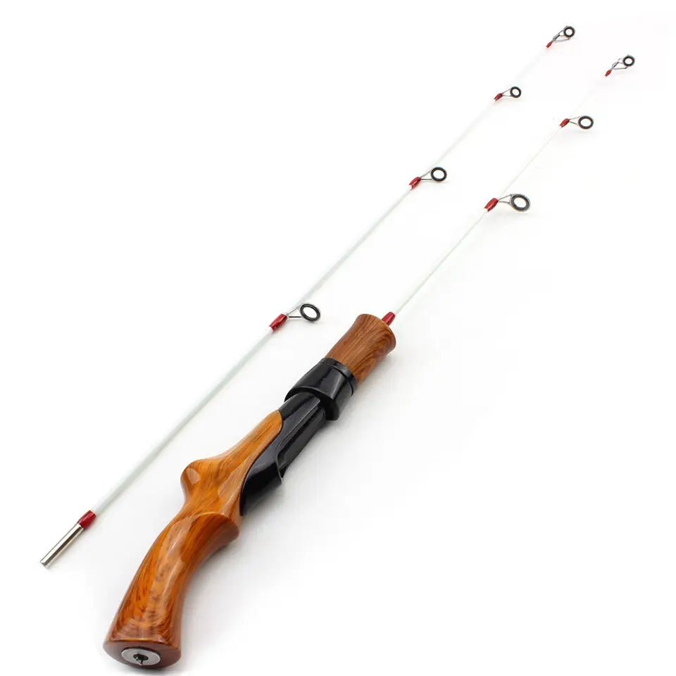Ice Spinning Fishing Rod with Dual Tip 54cm 74cm