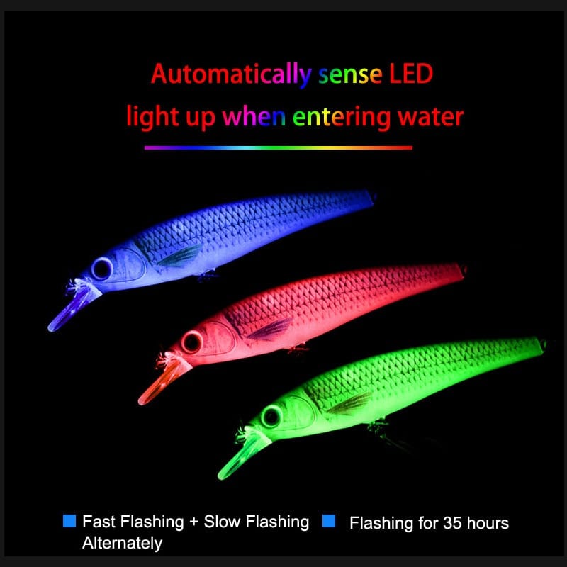 Electric Bait Automatic Fishing Lure Rechargeable 15.8g 11cm