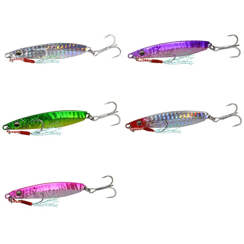 VIB Sequin Fishing Lures with Treble Hook 18g - 45g 6cm - 8.5cm