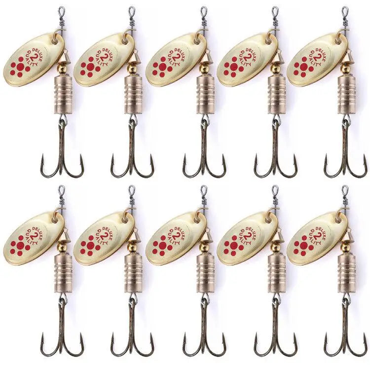 VIB Plated Fishing Lures with Treble Hook 7g 6.7cm