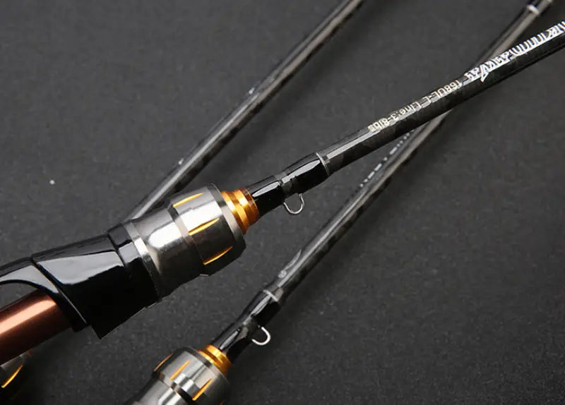 Spinning Fishing Rod UL Carbon Fiber - 1.68m + 1.8m