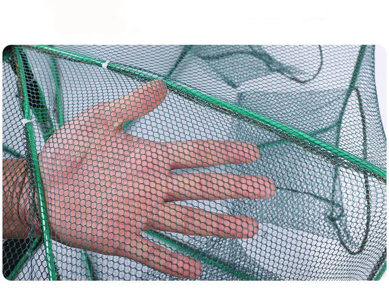 Mesh Fishing Net, Crayfish Catcher - 8 + 10 Holes