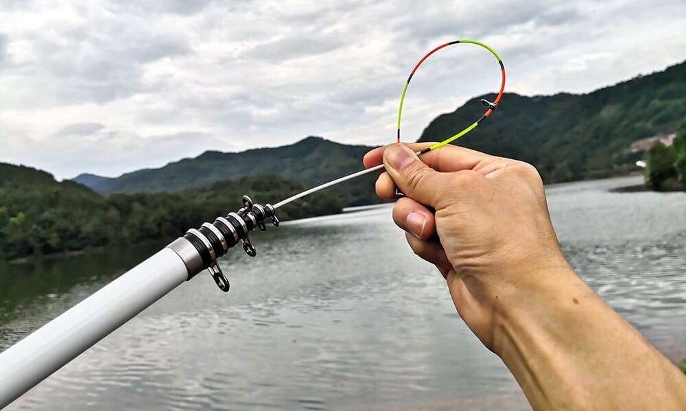 Telescopic Spinning Fly Fishing Rod Glass Fiber - 3m