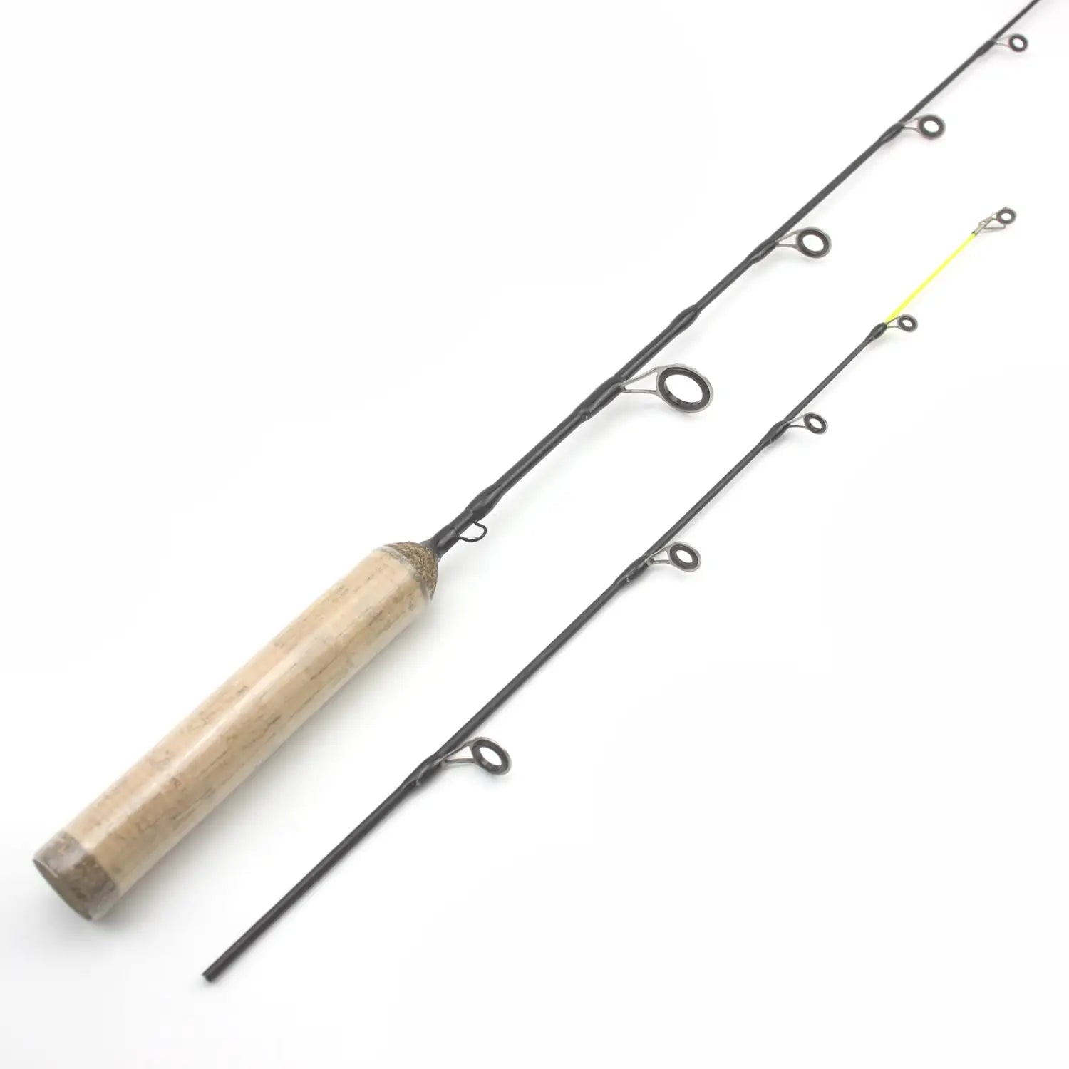 Ice Fishing Rod + Reel Combo Dual Tip Carbon - 65cm
