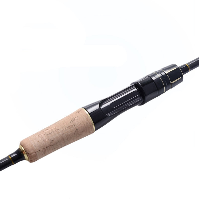 Spinning Fishing Rod L ML 4 Sections - 1.98m + 2.1m